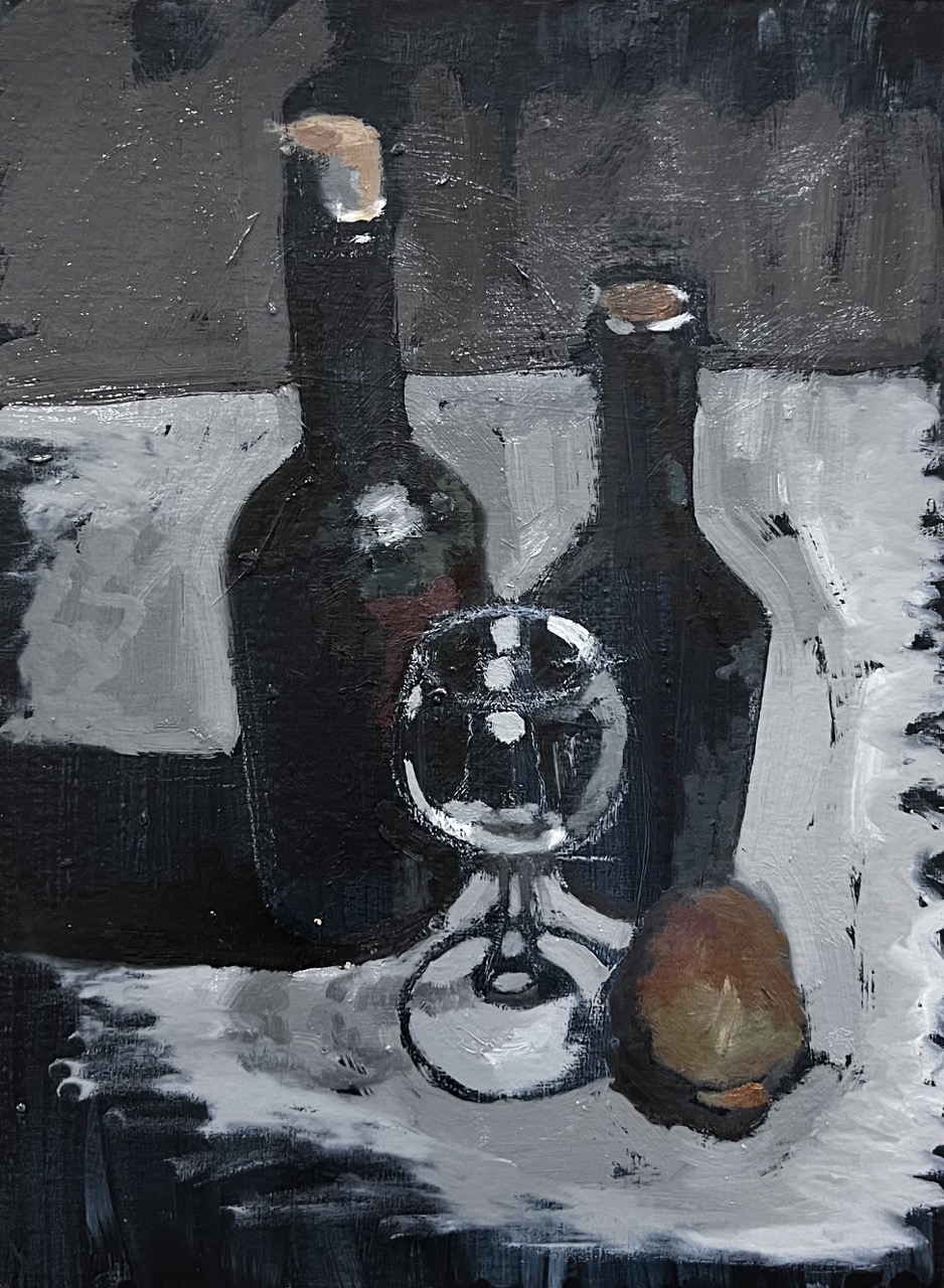 Still life in noir style